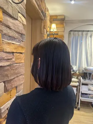 ショート カラー 透明感カラー💜 モテ髪 空陽💙のヘアスタイル