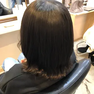 ミディアム 山口 晃也のヘアスタイル