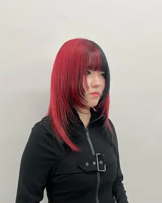 ロング カラー 赤みゼロ/透明感 カラー🌿KANTAのヘアスタイル
