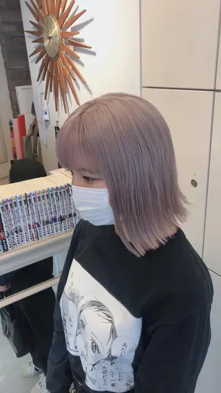 ミディアム カラー デザインカラー🎨 下北沢 / 磯部のヘアスタイル
