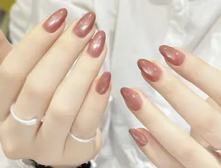 ネイル By moonネイル 🌷ワンホン/韓国風のネイルデザイン