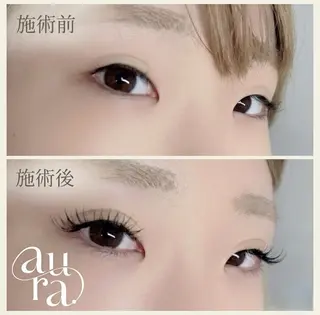 マツエク・マツパ aura. Natsumiのマツエク・マツパデザイン
