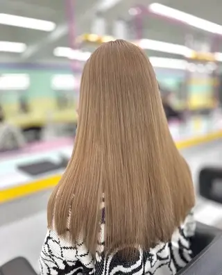 ロング カラー ヘアアレンジ 🧸ミルクティー特化 🧸MASAKIのヘアスタイル