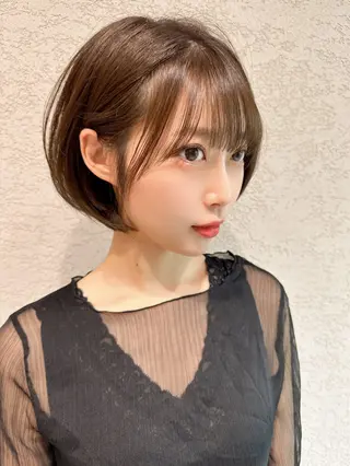 ショート カラー 美髪縮毛矯正✨🫧 レイヤー川村利幸のヘアスタイル