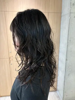 セミロング パーマ 🎀レイヤー/パーマ カラー/ai🎀のヘアスタイル