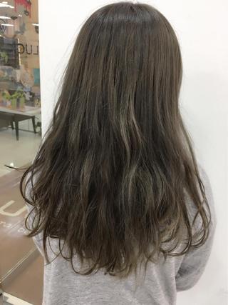 ロング 植田 敬太のヘアスタイル