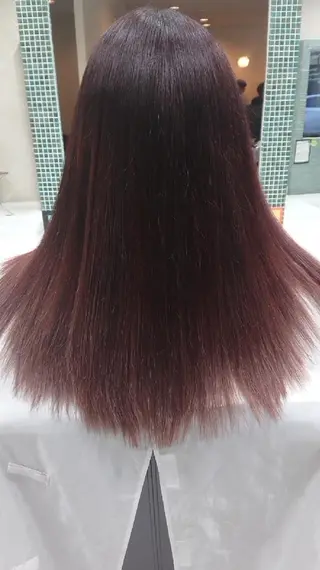 ロング カラー 片浦 常翔のヘアスタイル