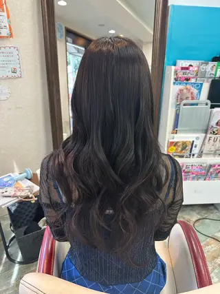 ロング 三原 友美のヘアスタイル