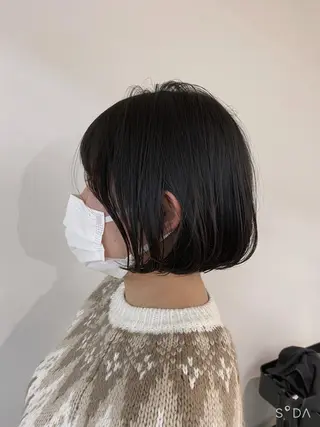 ショート 渋谷  中性ヘア あかりのヘアスタイル