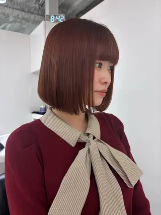 カラー YOLO 渋谷 nanamiのヘアスタイル