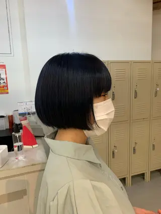 ミディアム カラー Takahashi Yuriのヘアスタイル