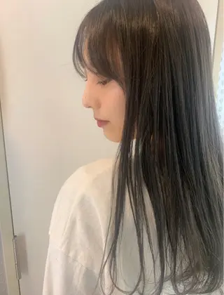 ロング カラー apica/ 菊地さら紗のヘアスタイル