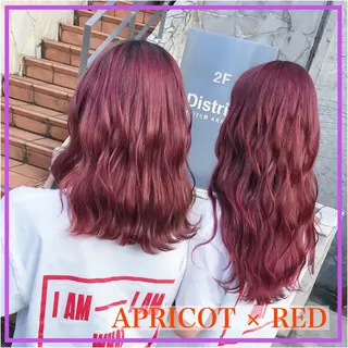 ミディアム カラー ヘアアレンジ 🐚🧸 MAKI 🧸🐚のヘアスタイル
