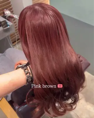 ロング カラー ハイトーン、カラー 特化⟡.·すわ☁️のヘアスタイル