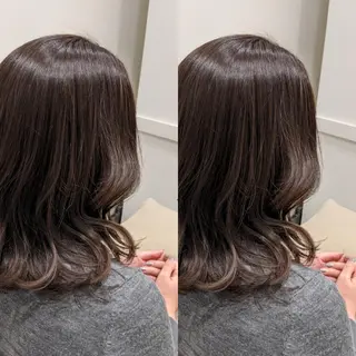 ミディアム Yuka ∥ 深層筋 ×睡眠改善ヘッドスパのヘアスタイル