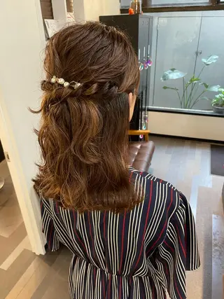 ミディアム ヘアアレンジ layer cut 店長/MIKUのその他イメージ