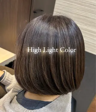 カラー ⭐️似合わせアップ ⭐️並木奏絵のヘアスタイル