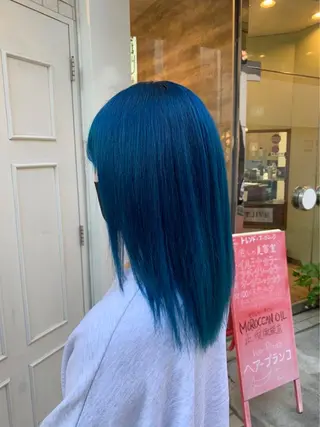 ミディアム カラー Blanco Color&Careのヘアスタイル