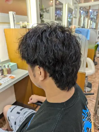 ショート メンズ 大井 崚聖のヘアスタイル
