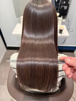 ロング 髪質改善 艶髪🔵フセナオヤのヘアスタイル