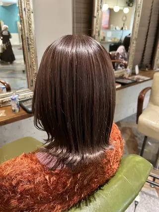 ミディアム 韓国スタイル🇰🇷 annaのヘアスタイル