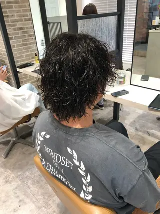 パーマ メンズ TOSHIKI| 上福岡メンズ|副店長のヘアスタイル