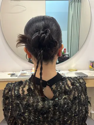 ヘアアレンジ 博多/艶カラー Natsuのヘアスタイル