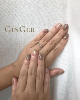 ネイル ginger nail&spaのネイルデザイン