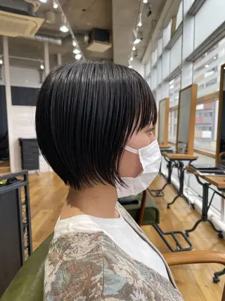 ショート バレイヤージュ特化/ アキラのヘアスタイル