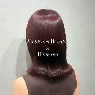 ミディアム カラー 美髪特化/艶髪カラー / 麻帆のヘアスタイル