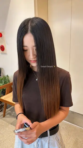 ロング 簑島 ゆうかのヘアスタイル
