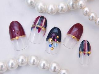 ネイル 💗🪽Tiary Nail🪽💗のネイルデザイン