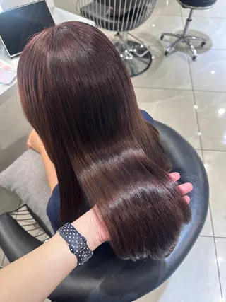 カラー 韓国ヘア🖤 Mikuのヘアスタイル