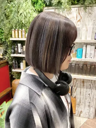 ミディアム あやか 白髪ぼかしハイライトのその他イメージ