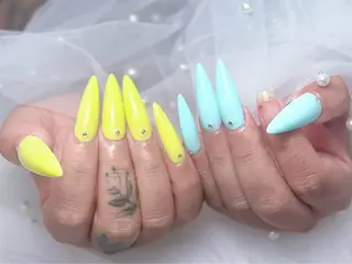 ネイル lucky nail 歌舞伎町のネイルデザイン