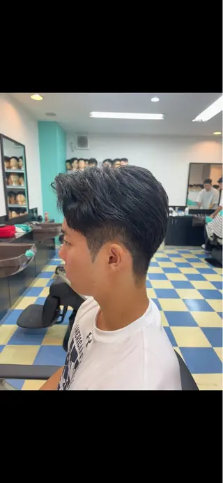 ショート damdee_ yutoooのヘアスタイル