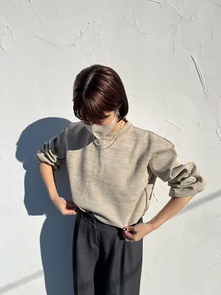 ショート カラー kako ／透明感カラー🤍のヘアスタイル