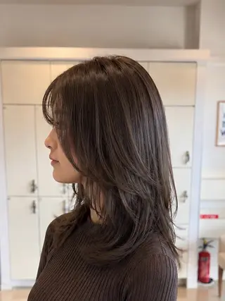 ミディアム カラー 金子 直樹のヘアスタイル