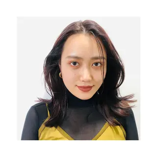 セミロング カラー 高山りな🌼 (メンズも可能です)のヘアスタイル
