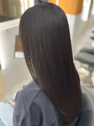 ロング カラー 縮毛矯正/カラ ー/艶髪🌻ひな🌻のヘアスタイル