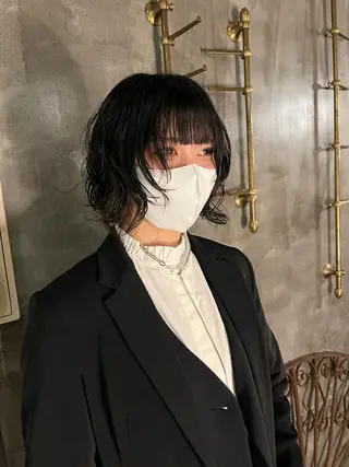 カラー パーマ 🫧透明感カラー🫧 SHINSEIのヘアスタイル