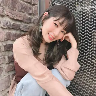 ロング カラー ヘアアレンジ タナハラ クミコのその他イメージ