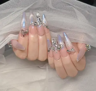 ロング カラー hiro koのネイルデザイン