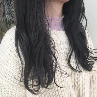 セミロング カラー マツエク・マツパ 横浜Bob美容師🤎 ERINAのヘアスタイル