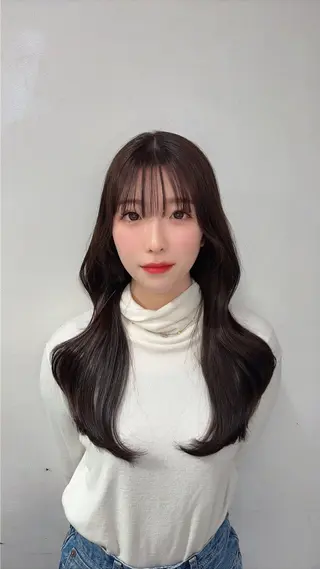 ロング ♡海外girl重め レイヤーMEARI♡のヘアスタイル