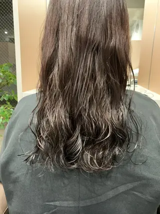 ロング パーマ ボブパーマコテ巻き風 パーマNo1深江秀平のヘアスタイル