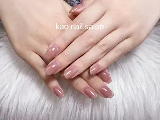 ネイル kao nail マグネット/長さだしのネイルデザイン