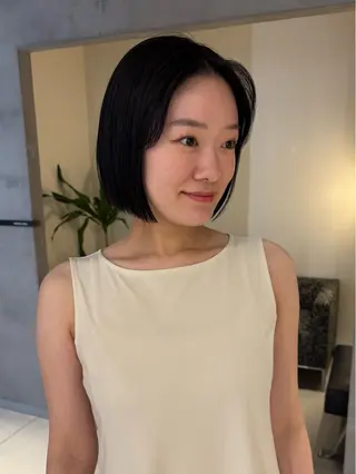 ショート 髪質改善・水素カラー ARIA（ému）のヘアスタイル