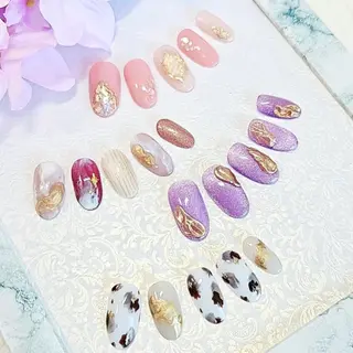 ネイル 手描きアート&推し活 🌟Wisteriaのネイルデザイン