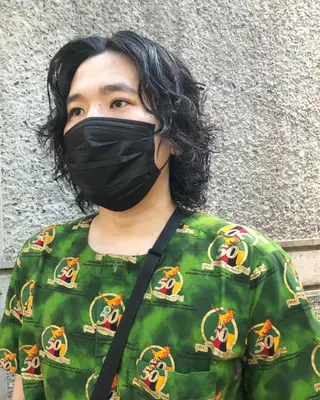 パーマ ヘアアレンジ メンズ メンズ特化✂️栗原 侑也のヘアスタイル